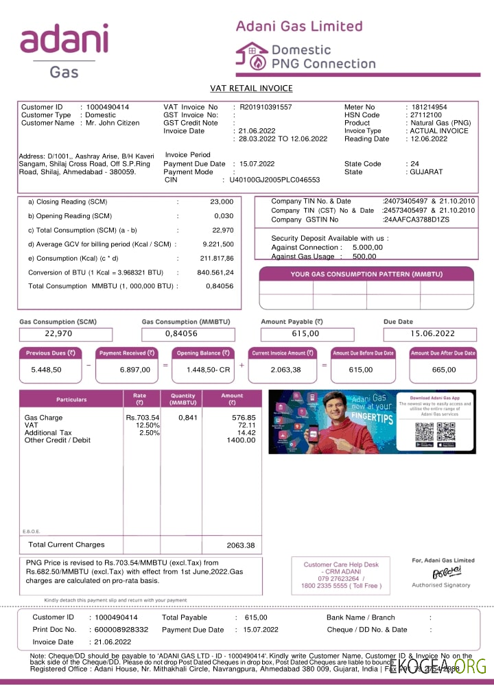 India Adani template